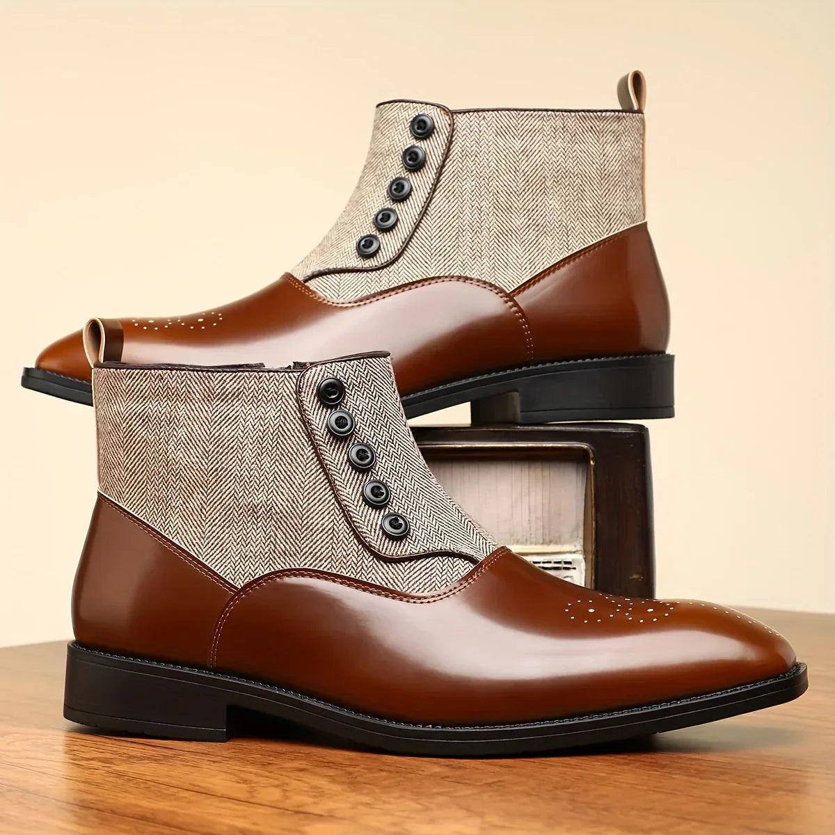 Skyler – Chelsea Leather Ankle Boots