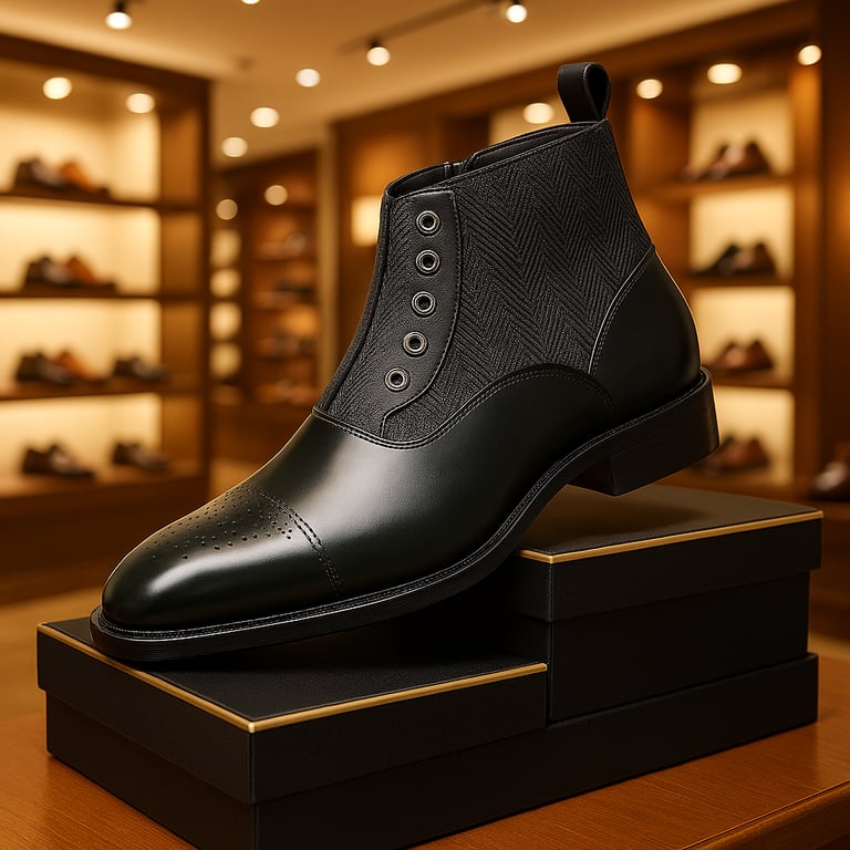 Skyler – Chelsea Leather Ankle Boots