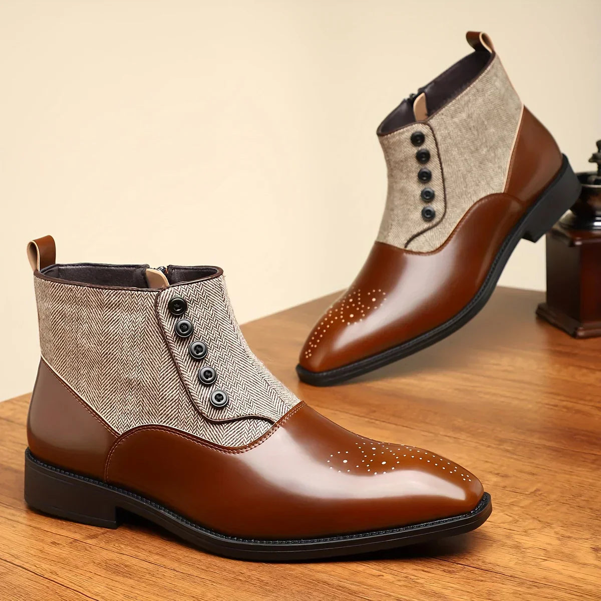 Skyler – Chelsea Leather Ankle Boots