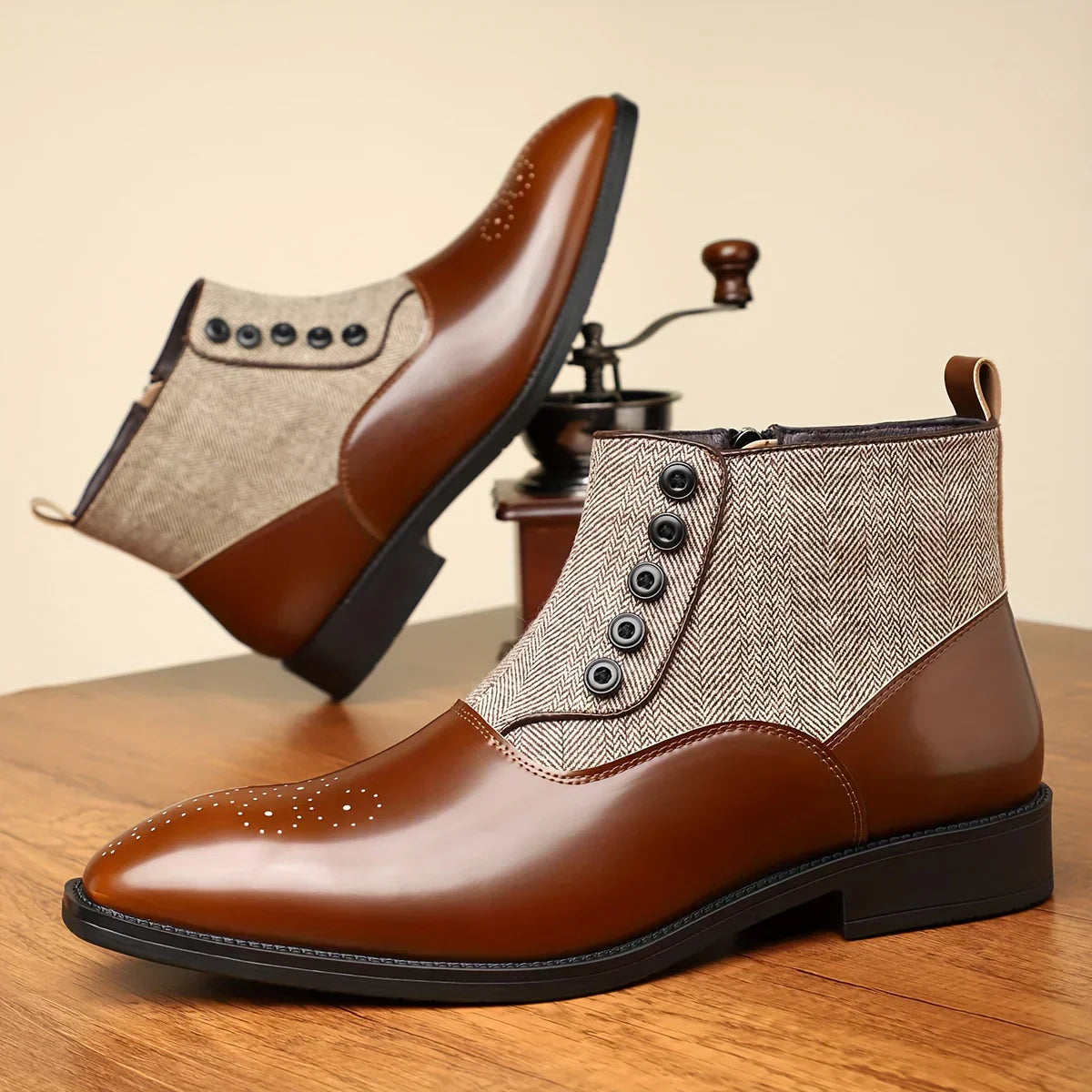 Skyler – Chelsea Leather Ankle Boots