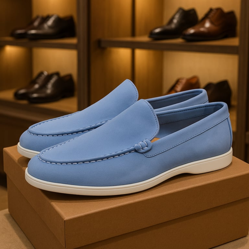 Emerson – Timeless Suede Loafers