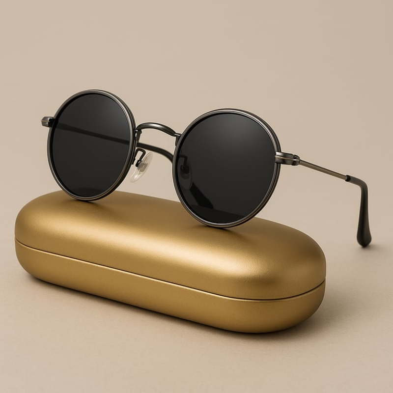 Hollis – Retro Frame Sunglasses